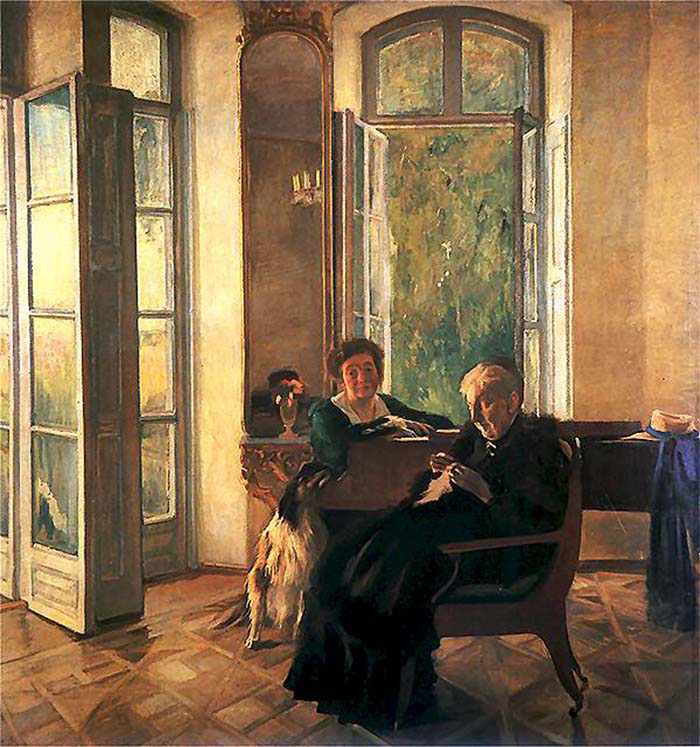 The Artist's Wife and Mother-in-law